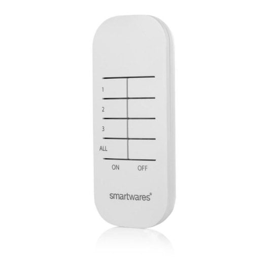Enchufe inalámbrico Smartwares SH4-99578 3 Canales 2300W Alcance 30m Blanco