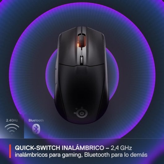 Drahtlose Gaming-Maus Logitech 12000 DPI LIGHTSPEED Lila 6 Tasten Programmierbar