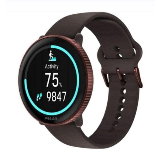 Polar Ignite 3 Bluetooth GPS 43mm AMOLED Marrone M/L Resistente all'Acqua 30m Pulsometro