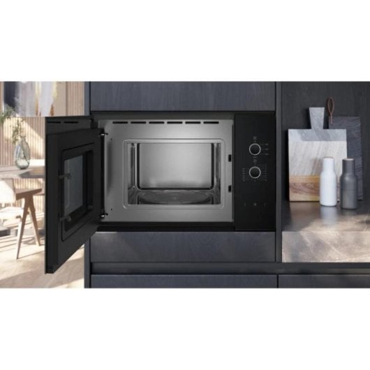 Microondas Siemens iQ300 BF520LMA1 20 L 800W Abertura Lateral humidClean