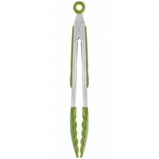 Pinza Bra Prior A197004 Silicona Acero Inoxidable Verde 285mm Resistente 200ºC