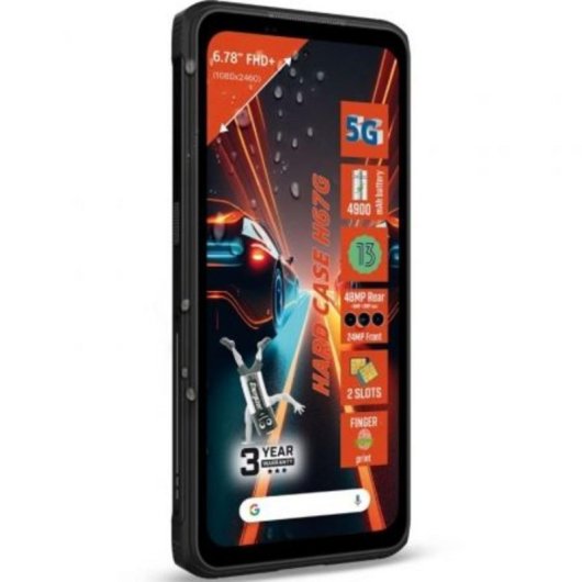 Smartphone Energizer H67G 4GB 128GB 5G Rugerizado Schwarz