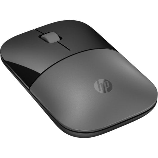 Ratón HP inalámbrico dual RF/Bluetooth diseño compacto portátil 3 botones plata