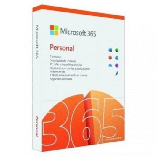 Suite Office Microsoft 365 Personal 1TB IA 1 Usuario 1 Año Multidispositivo Español