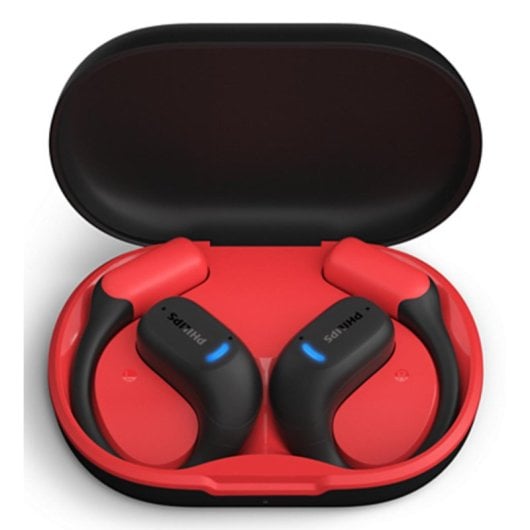 Philips TAA6709BK/00 Auriculares Sem Fios True Wireless Bluetooth Desportivos Preto/Vermelho