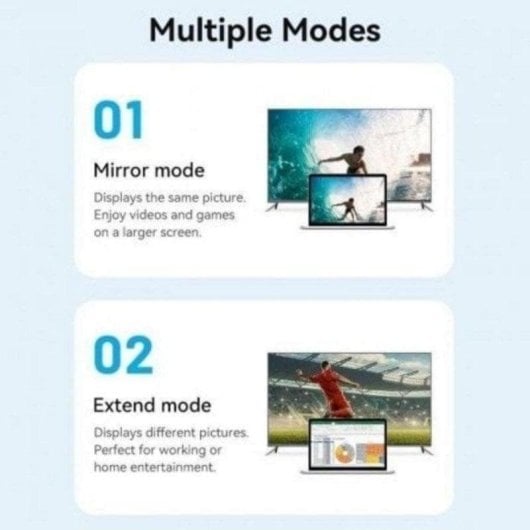 HDMI-Kabel Vention AGIBI Micro HDMI auf HDMI 3m 4K 60Hz Schwarz