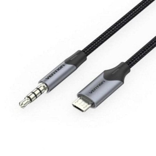 Câble audio Vention BDGBG MicroUSB vers Jack 3.5 mm 1,5 m noir