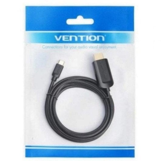 Vention CGUBF USB-C auf HDMI Kabel 4K@30Hz 1m Schwarz