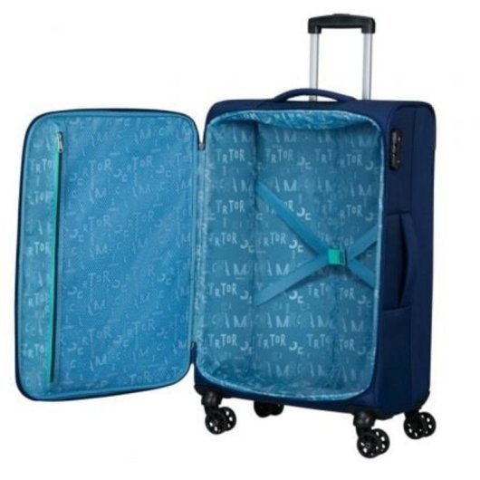 American Tourister Sea Seeker 68cm 4-Rollen Koffer 61L Combat Navy