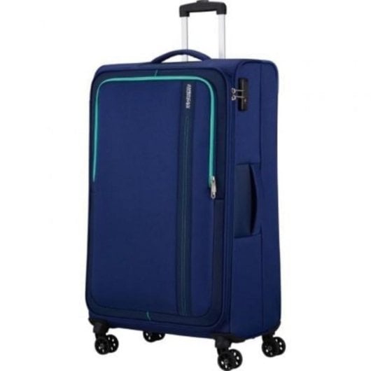 Malette American Tourister Sea Seeker 80cm/4 Roues/Marin Combat