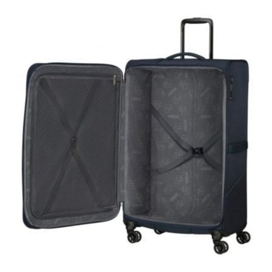 Maleta American Tourister SummerRide 80cm Azul Marino 111L TSA Expandible 4 Ruedas