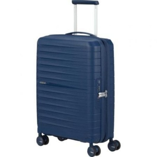 Maleta de Cabina American Tourister FastForward Spinner 55cm 4 Ruedas Expansible Azul Marino