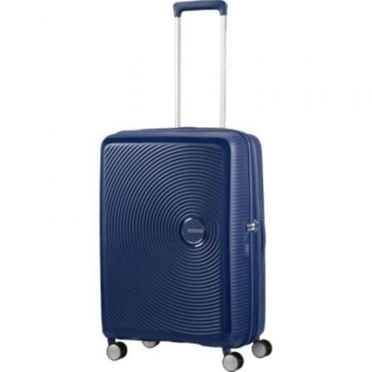 Malette American Tourister SoundBox Spinner 67cm/4 Roulettes/Expansible/Marine