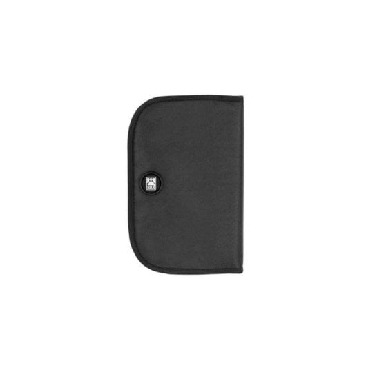 Enfriador de bouteille Bra A195026 Gel solide Nylon Noir bande élastique réutilisable