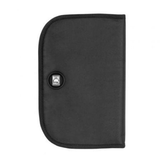 Enfriador de bouteille Bra A195026 Gel solide Nylon Noir bande élastique réutilisable