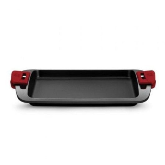 Sartén parrilla Bra Premiere A411740 aluminio fundido 40cm teflón inducción asas silicona