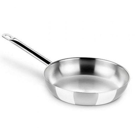 Frigideira Profissional Bra A121611 20cm Aço Inoxidável 18/10 Triplo Fundo Indução