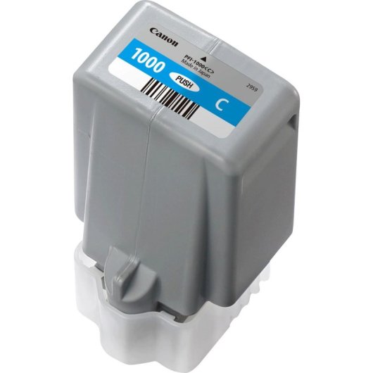 Cartuccia Inchiostro Canon PFI-1000C Cian 80 ml 5025 pagine
