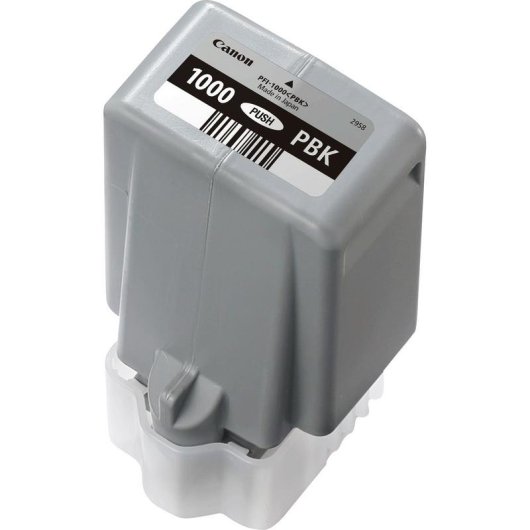 Cartucho de Tinta Canon PFI-1000PBK Negro Foto 80ml para imagePROGRAF PRO-1000