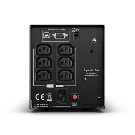 Sai CyberPower 750VA Batería de Plomo Ácido 12 Minutos Onda Senoidal Pura LCD 6 Salidas