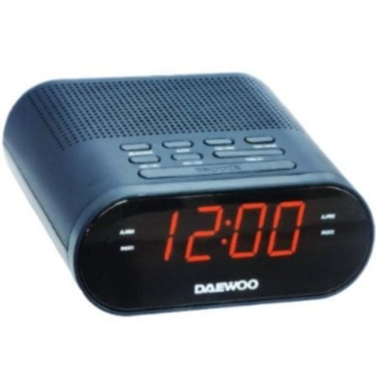 Despertador Daewoo DW1218 Rádio FM LED 0,9" Jack 3,5mm Despertador Daewoo DW1218 Rádio FM LED 0,9" Jack 3,5mm
