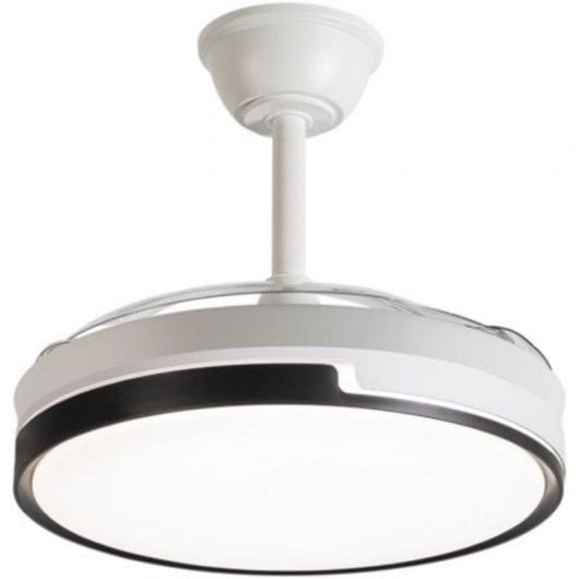 Daewoo DW5005 Ventilador de Techo Luz LED  91cm 3 Aspas Retráctiles 6 Velocidades WiFi