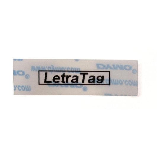 Cinta Autocollante Dymo S0721530 Noir sur Transparent Polyuréthane 12mm x 4m