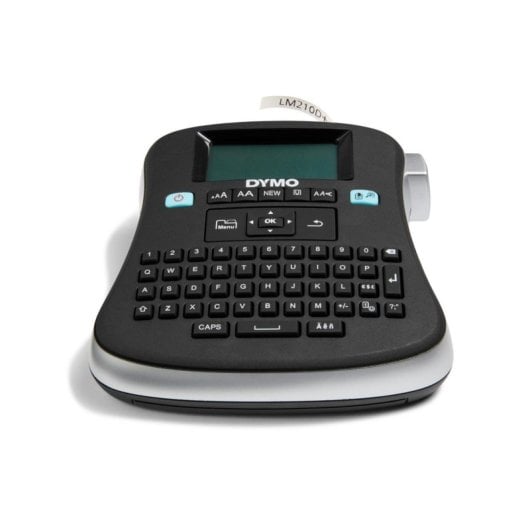 Rotuladora DYMO LabelManager 210D+ Térmica Directa 180x180 DPI AA Preto Prata