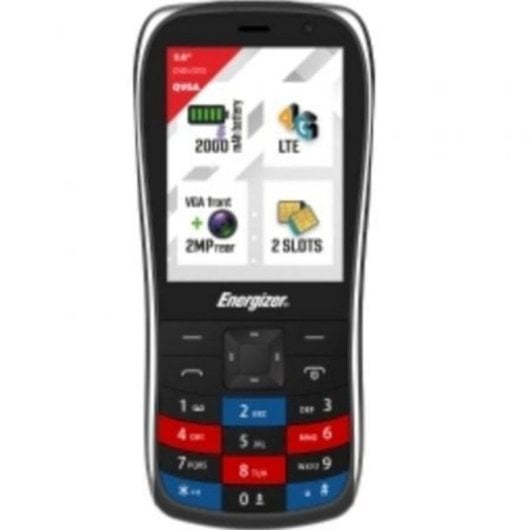 Teléfono móvil Energizer E284S Dual SIM 4G 2,8" 2000mAh Negro fácil uso