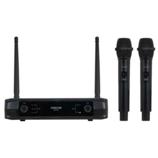Microphone Sans Fil Double Fonestar SONAIR-2M/30m/8-10 Microphones/Dynamic