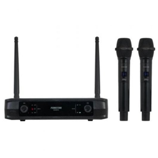 Microphone Sans Fil Double Fonestar SONAIR-2M/30m/8-10 Microphones/Dynamic