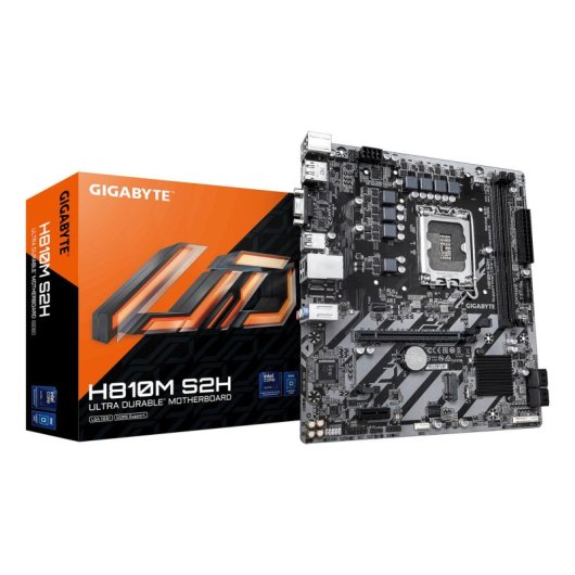 Gigabyte H810M S2H Motherboard Micro-ATX LGA 1851 DDR5 PCIe 4.0 M.2