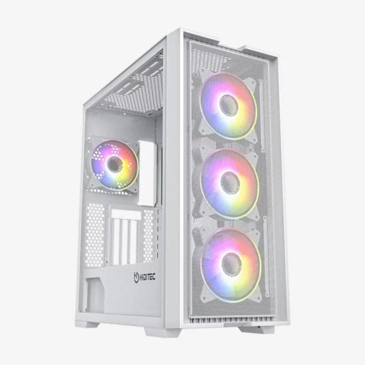 Hiditec H2 Air ARGB Caixa Gaming E-ATX com 4x Ventoinhas e Vidro Temperado Branca