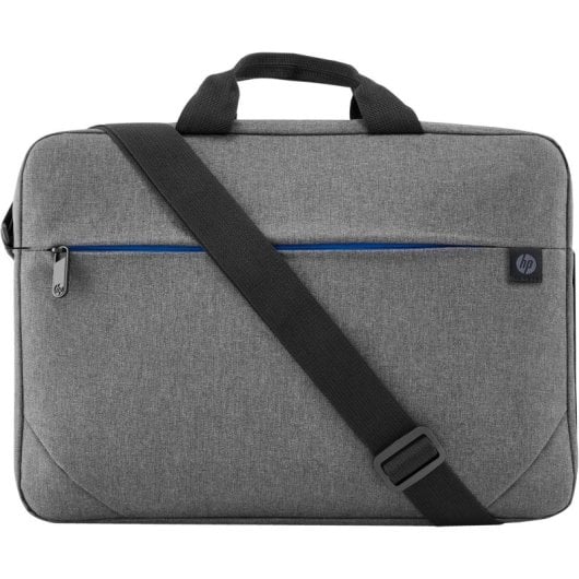 Maletín Toploader HP Prelude 15.6" Nylon Acolchado 300g Monocromo Detalle Cremallera