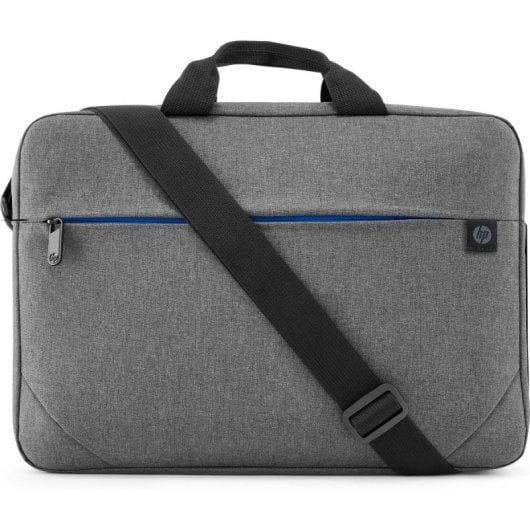 Maletín Toploader HP Prelude 15.6" Nylon Acolchado 300g Monocromo Detalle Cremallera