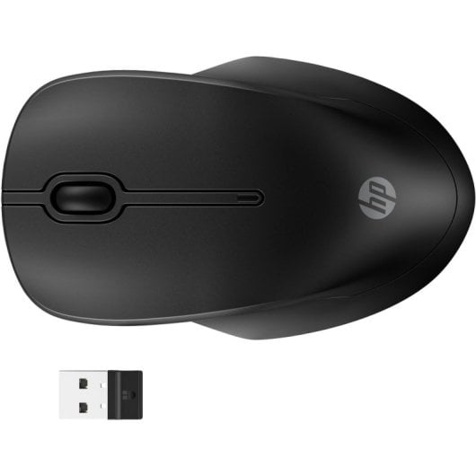 Ratón HP inalámbrico Dual 1600 DPI Bluetooth RF ambidiestro negro baterías