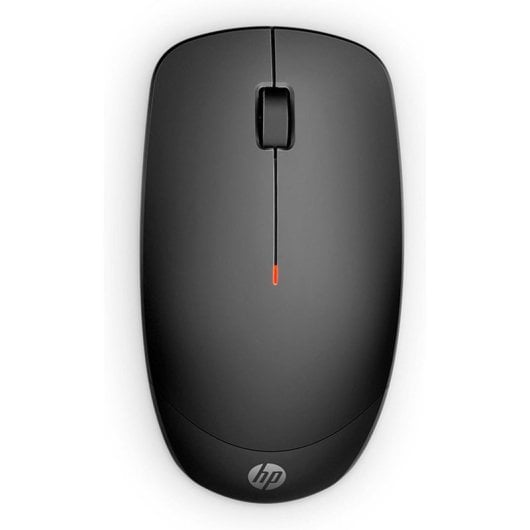 Ratón HP inalámbrico 1600 DPI compacto ambidiestro silencioso negro