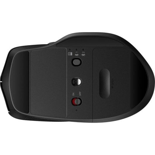 Ratón HP inalámbrico 1200 DPI modo dual 6 botones para mano derecha