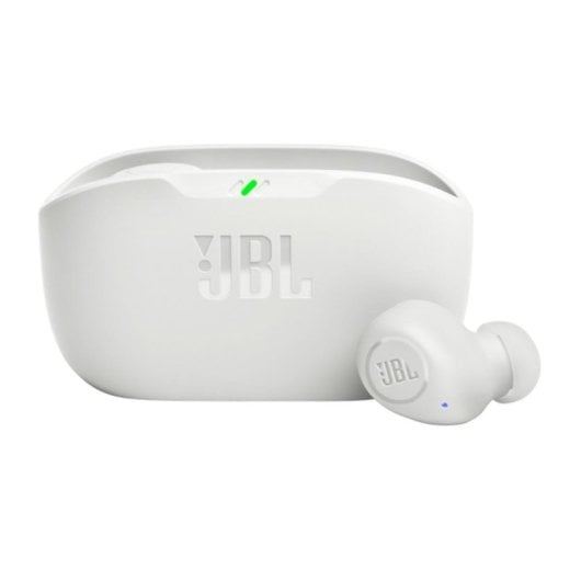 Auriculares JBL inalámbricos bluetooth TWS Blanco, ligeros, micrófono y modo deporte