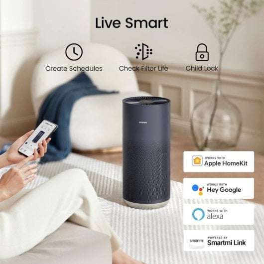 Purificador de aire Xiaomi Smartmi Air Purifier 2 HEPA H13 UV Control Inteligente Silencioso