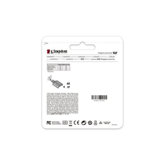 Lettore Schede SD Kingston MobileLite Plus USB 3.2 Gen 1 Nero Compatto Lettore Schede SD Kingston MobileLite Plus USB 3.2 Gen 1 Nero Compatto