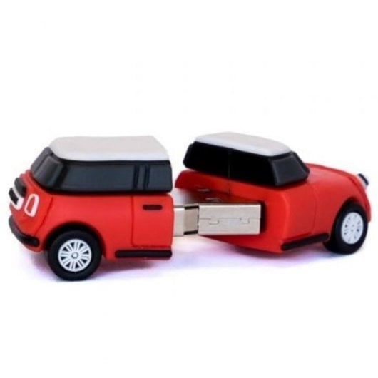 Pendrive Tech One Tech Mini Cooper S Rot 32GB USB 2.0 Pendrive Tech One Tech Mini Cooper S Rot 32GB USB 2.0