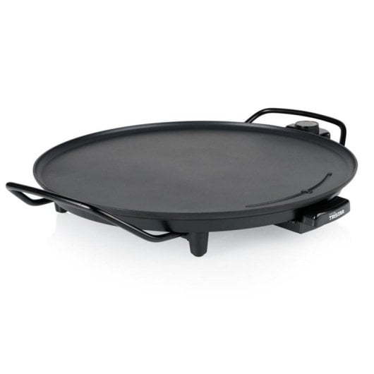 Plancha Tristar BP-2787 2000W Circular Aluminio 40cm Antiadherente Termostato Desmontable