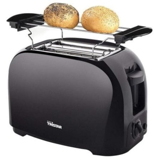 Torradeira Tristar BR-1025 800W 2 Ranhuras Curtas Preto Bandeja Removível