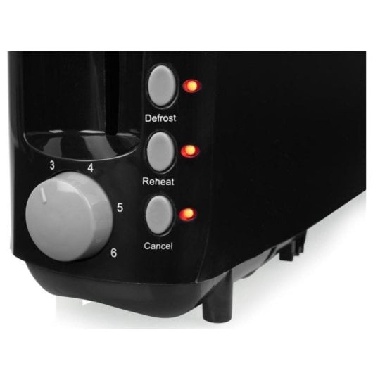 Tostadora Tristar BR-1059PR 2 rebanadas Plástico Negro 900W 6 niveles Termostato