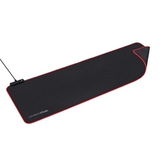 Alfombrilla Trust GXT 764 Glide-Flex XXL Iluminación RGB Antideslizante 930x300mm