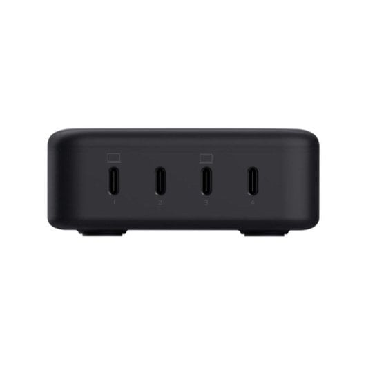 Cargador Trust Maxo GaN 240W 4x USB-C Negro carga rápida y protección avanzada