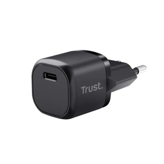 Ladegerät Trust Maxo USB-C PD 20W Ultrakompakt 1x USB-C PPS Schwarz
