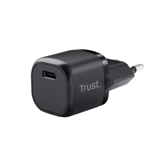 Ladegerät Trust Maxo USB-C PD 20W ultrakompakt Schwarz Ladegerät Trust Maxo USB-C PD 20W ultrakompakt Schwarz