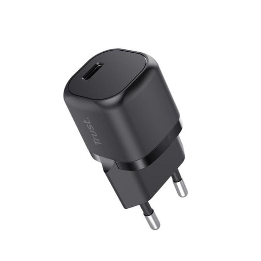 Trust Maxo USB-C PD 20W Ultrakompaktes Ladegerät 1x USB-C PPS Schwarz